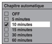 FUNAI WD6D-D4413DB - Réglage du chapitrage automatique - 4
