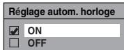 FUNAI WD6D-D4413DB - Réglage autom. horloge (par défaut: on) - 1