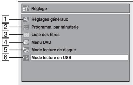 FUNAI WD6D-D4413DB - Menu principal - 1