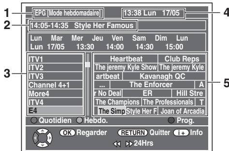 FUNAI WD6D-D4413DB - EPG (electronic programme guide, guide électronique des programmes) - 1