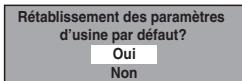 FUNAI WD6D-D4413DB - Réinitialisation tout - 1