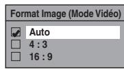 FUNAI WD6D-D4413DB - Réglage de la proportion de télévision pour l'enregistrement en mode video - 3