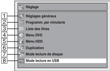 FUNAI WD6D-M101 - Menu principal - 1