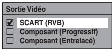 FUNAI WD6D-M101 - Sélectionnez le réglage voulu en utilisant le [ / ], puis appuyez sur [enter/ok]. - 1