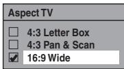FUNAI WD6D-M101 - Aspect TV (par défaut: 16:9 wide) - 1