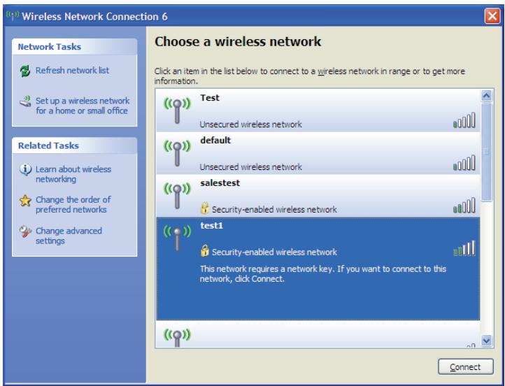 D-LINK DHP-W311AV - Connexion à un réseau sans fil à l'aide de Windows® XP - 2