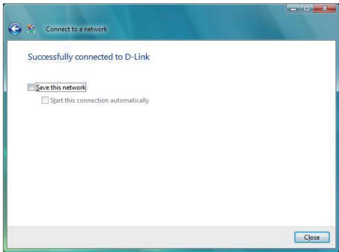D-LINK DHP-W311AV - Connexion à un réseau sans fil à l'aide de Windows Vista® - 5