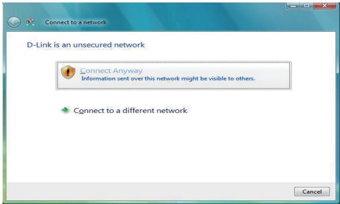 D-LINK DHP-W311AV - Connexion à un réseau sans fil à l'aide de Windows Vista® - 3