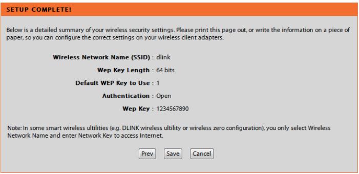 D-LINK DIR-605L - Configuration sans fil - 5