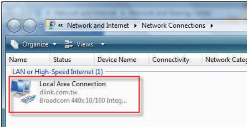 D-LINK DIR-605L - Configuration de l'adresse IP sous Vista - 2