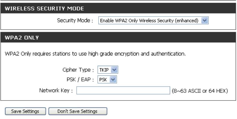 D-LINK DIR-605L - Configuration de WPA-PSK et WPA2-PSK - 2