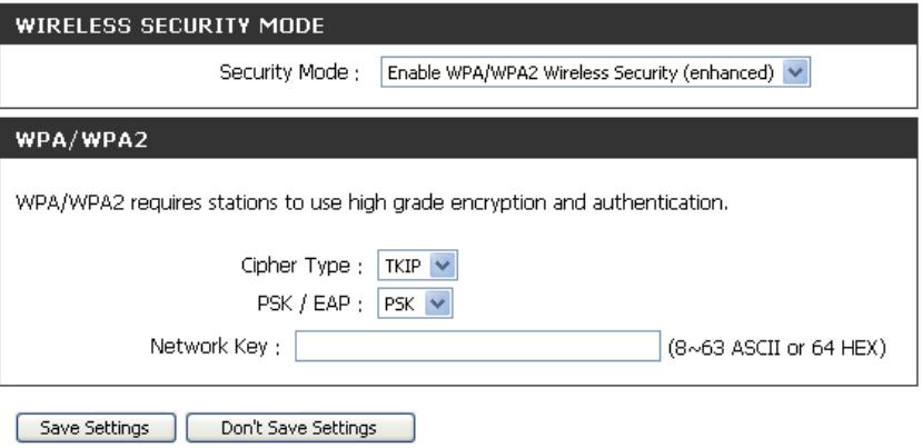 D-LINK DIR-605L - Configuration de WPA-PSK et WPA2-PSK - 3