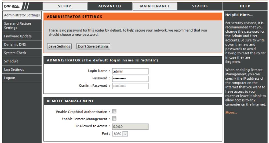 D-LINK DIR-605L - Gestion des péripériques - 1