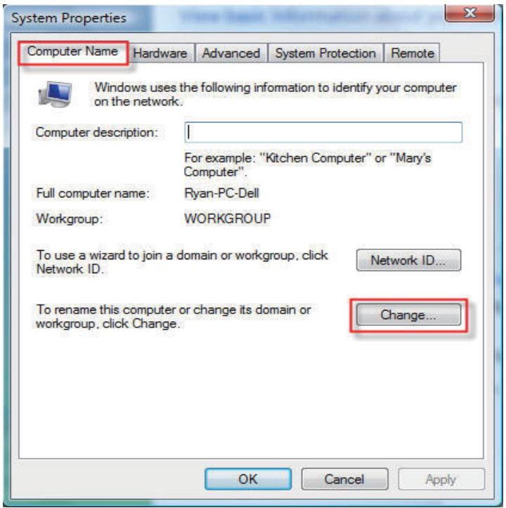 D-LINK DIR-605L - Modification du nom d'ordinateur et participation à un groupe de travail - 3