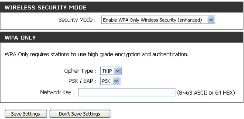 D-LINK DIR-605L - Configuration de WPA-PSK et WPA2-PSK - 1
