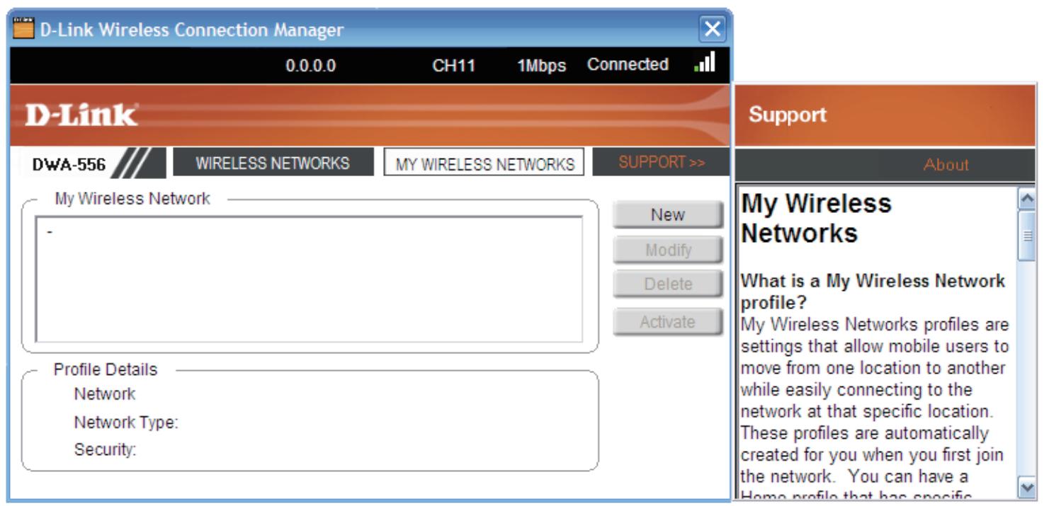 D-LINK DWA-566 - Modification d'un profil - 2