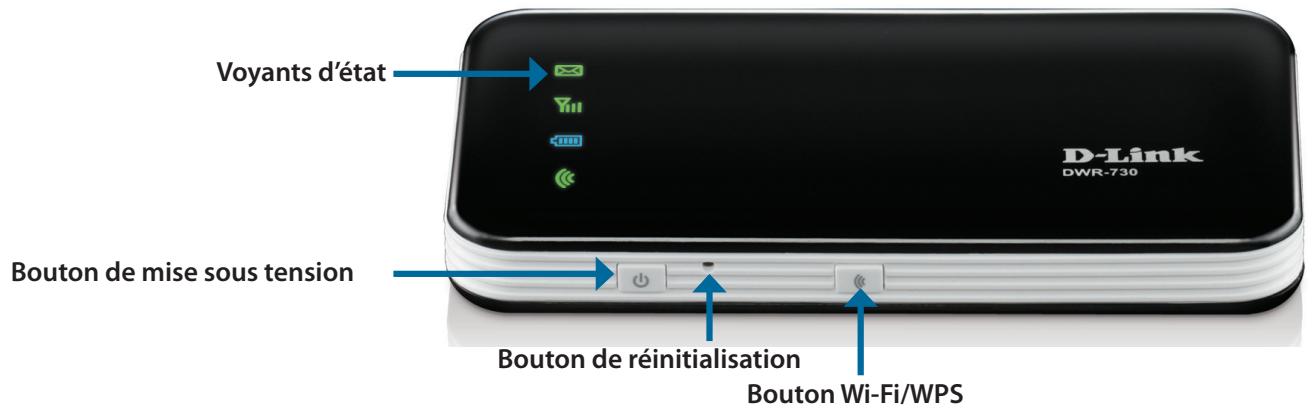 D-LINK DWR-730 - Avant - 1