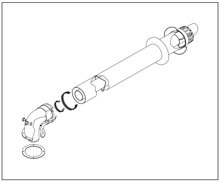 DEVILLE DCB100 V 25 KW - Évacuation coaxiale horizontale - 1
