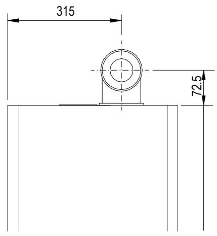 DEVILLE DCI 24 CONDENS V 24 KW - LONGUEUR MAXIMUM D'EVACUATION : 5 m - 2