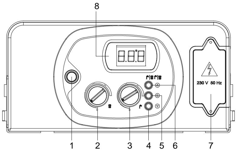 DEVILLE DCI 24 CONDENS V 24 KW - LEGENDE COMMANDES - 1