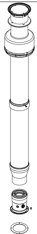 DEVILLE DCI 24 CONDENS V 24 KW - LONGUEUR MAXIMUM D'EVACUATION : 5 m - 3