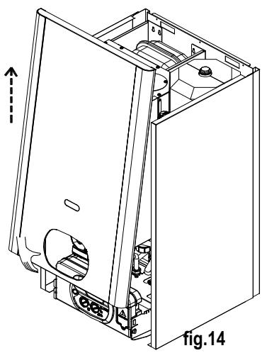 DEVILLE DCI 24 CONDENS V 24 KW - panneau avant : - 2