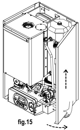 DEVILLE DCI 24 CONDENS V 24 KW - panneau létalroidroit (ougauche)： - 1