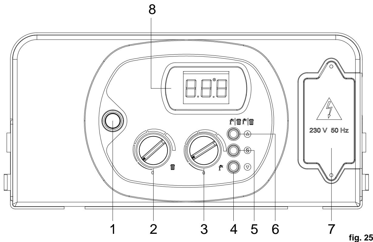 DEVILLE DCI 24 CONDENS V 24 KW - LEGENDE COMMANDES - 1
