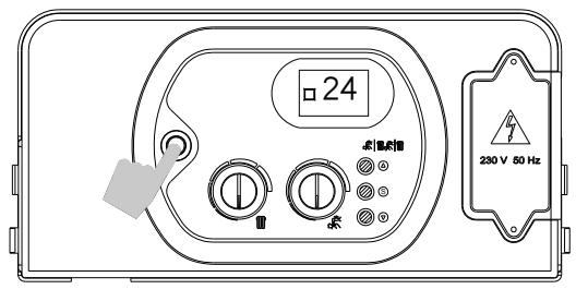 DEVILLE DMC 27-60 CF 27 KW - 3) Mettre la valeur du paramètre P05 à 00 (voir page 28) - 3