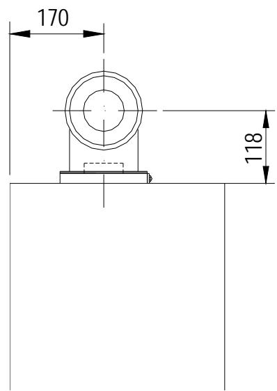 DEVILLE DMV 24 V 24 KW - LONGUEUR MAXIMUM D'EVACUATION : 6 m. - 2