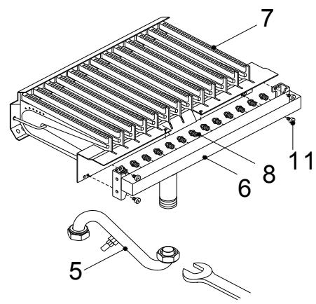 DEVILLE DMV 24 V 24 KW - Transformation du type de gaz - 1