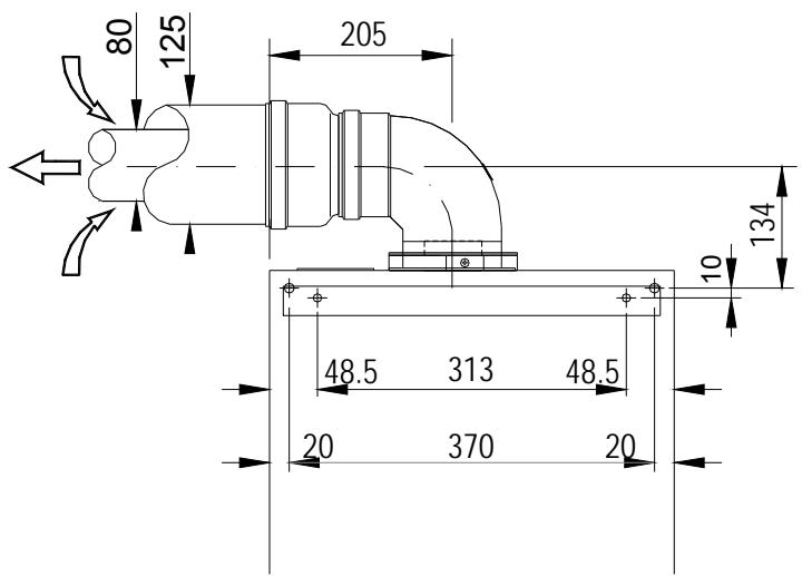 DEVILLE DMV 24 V 24 KW - LONGUEUR MAXIMUM D'ÉVACUATION : 16 m - 1