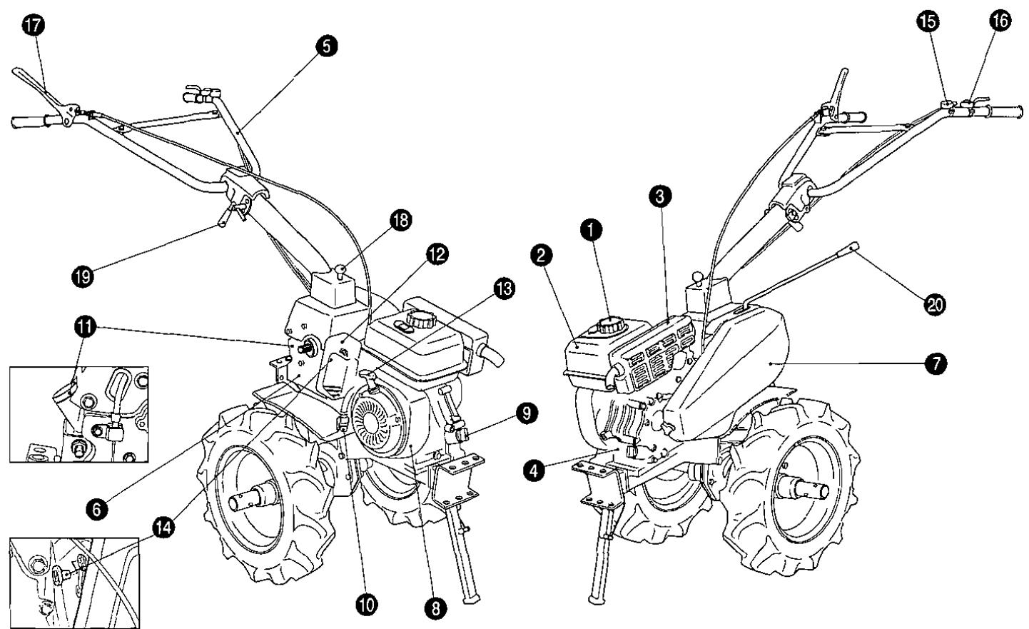 ISEKI SA370F - ATTENTION - 2