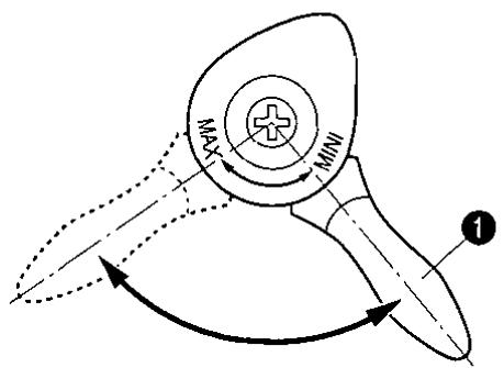 ISEKI SA370F - - THROTTLE LEVER - 2