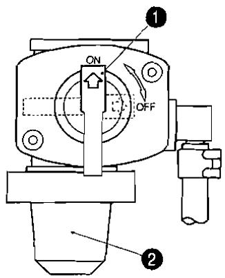 ISEKI SA370F - FUEL COCK - 1