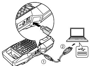 EPSON LABELWORKS LW-Z700 - Utilisation de label editor - 1