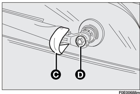 FIAT MULTIPLA 2013 - Remplacement du balai de l'essuie-lunette - 2
