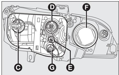 FIAT MULTIPLA 2013 - E Lampes à halogène - 7