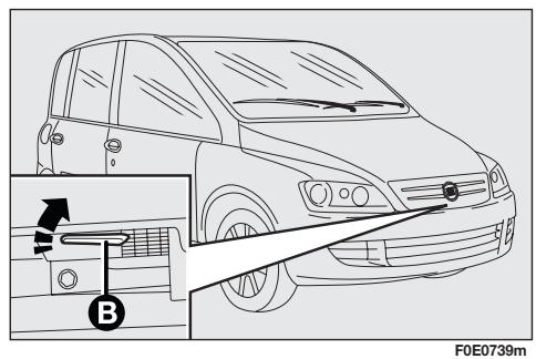 FIAT MULTIPLA 2013 - Pour refermer le capot moteur: - 2