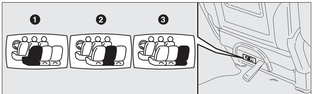 FIAT MULTIPLA 2013 - Remontage des sièges arrêté - 1