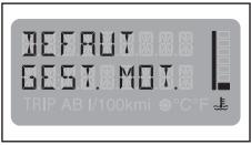 FIAT MULTIPLA 2013 - Visualisation sur l'affichage - 2