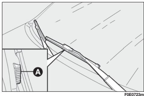 FIAT MULTIPLA 2013 - Remplacement du balai de l'essuie-lunette - 1