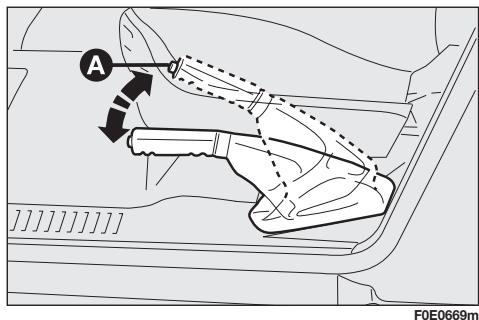 FIAT MULTIPLA 2013 - FREIN A MAIN - 1