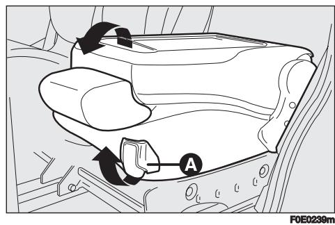 FIAT MULTIPLA 2013 - Rabattement des sièges - 2