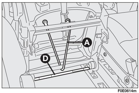 FIAT MULTIPLA 2013 - Rabattement des sièges - 5