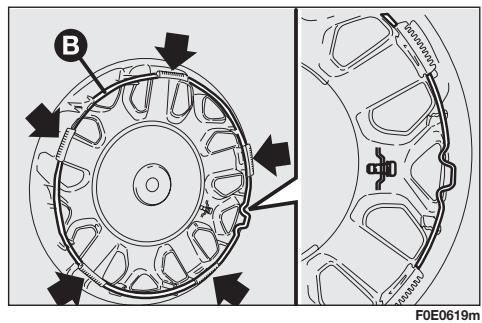 FIAT MULTIPLA 2013 - REMONTAGE D'UNE ROU E NORMALE - 1