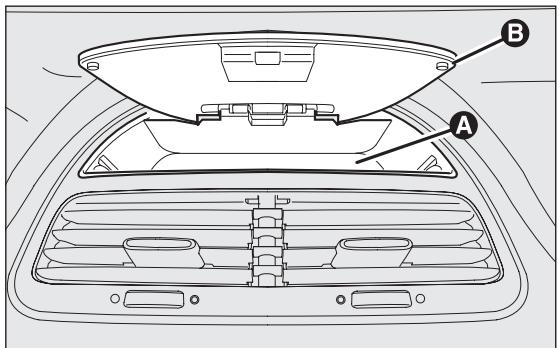 FIAT PUNTO 2013 - COMPARTIMENT VIDE-POCHES SUR TABLEAU DE BORD - 2