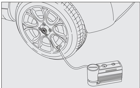 FIAT PUNTO 2013 - UNIQUEMENT POUR LE CONTROLE ET LE RETABILISSEMENT DE LA PRESSION - 1