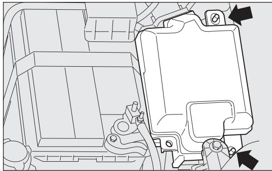 FIAT PUNTO 2013 - Centrale de compartmentement moteur fig. 187 - 1