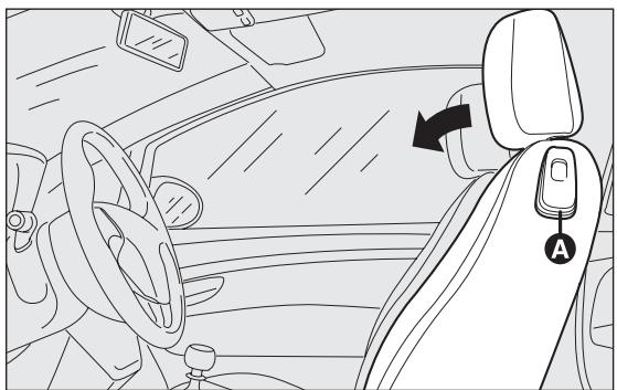 FIAT PUNTO 2013 - Renversement du dossier (versions 3 portes) fig. 23 - 1
